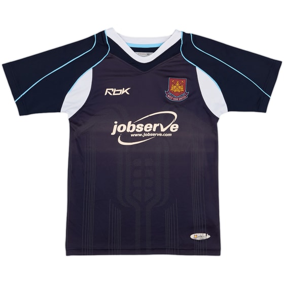 2006-07 West Ham Away Shirt - 6/10 - (S.Boys)