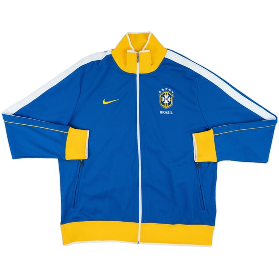 2010-12 Brazil Nike Track Jacket - 10/10 - (XL)