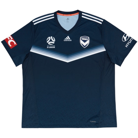 2017-18 Melbourne Victory Home Shirt - 9/10 - (XXL)