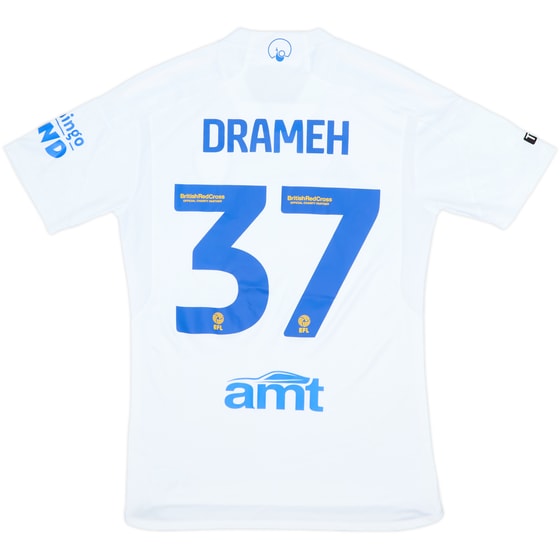2023-24 Leeds Match Issue Carabao Cup Home Shirt Drameh #37
