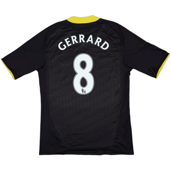 2010-11 Liverpool Third Shirt Gerrard #8 - 6/10 - (M)