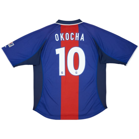 2000-01 Paris Saint-Germain Home Shirt Okocha #10 - 5/10 - (XL)