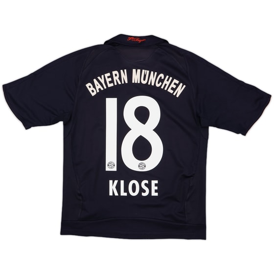 2008-09 Bayern Munich Away Shirt Klose #18 - 8/10 - (L.Boys)