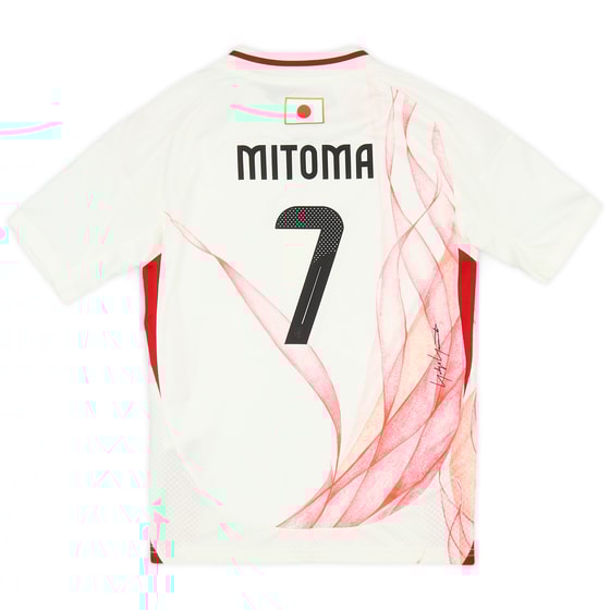 2024-25 Japan Away Shirt Mitoma #7 (KIDS)