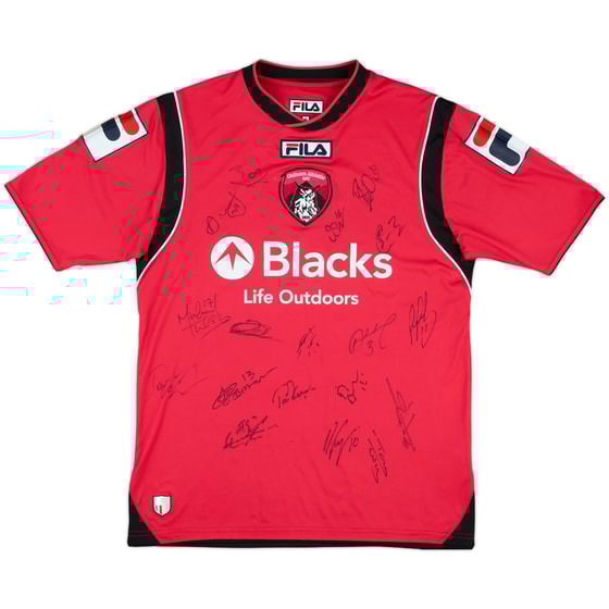 2013-14 Oldham Squad Signed Away Shirt - 7/10 - (S)
