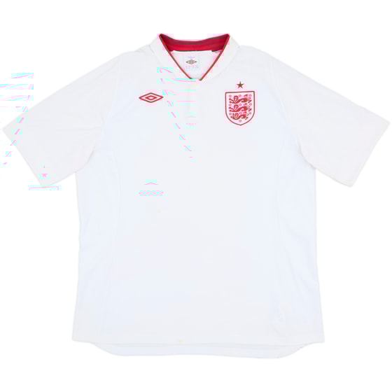 2012-13 England Home Shirt - 5/10 - (XL)
