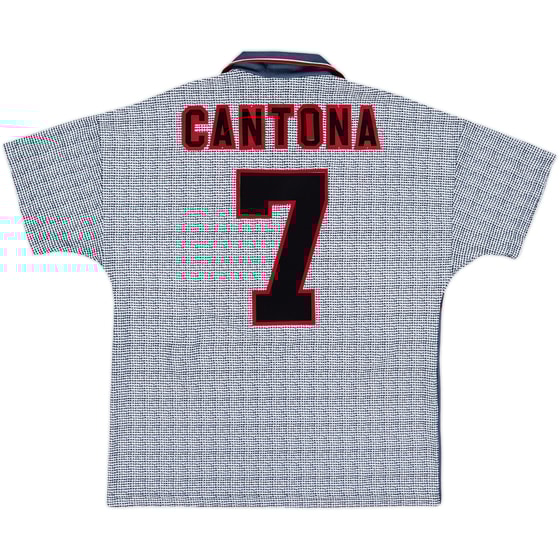 1995-96 Manchester United Away Shirt Cantona #7 - 9/10 - (L)
