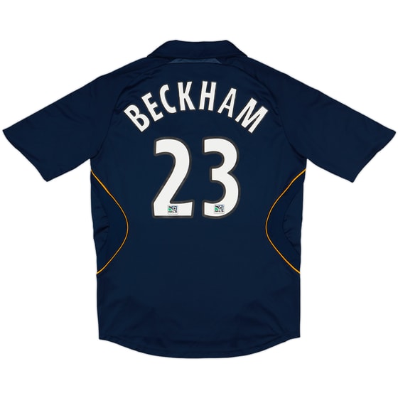 2007-08 LA Galaxy Away Shirt Beckham #23 - 6/10 - (M)