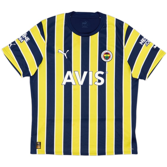 2022-23 Fenerbahce Home Shirt - 8/10 - (XL)