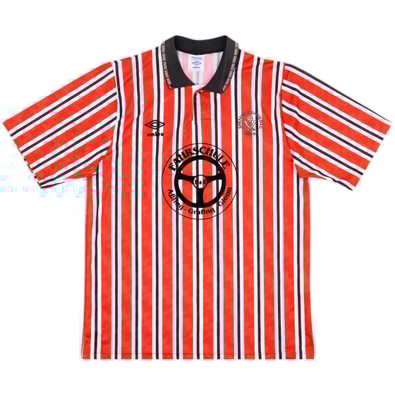 1990-92 Sheffield United Home Shirt #2 - 9/10 - (M)