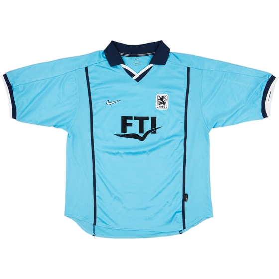 2000-01 1860 Munich Player Issue Home Shirt - 8/10 - (XL)