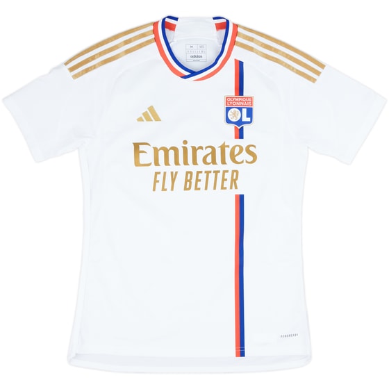 2023-24 Lyon Home Shirt - 9/10 - (M)