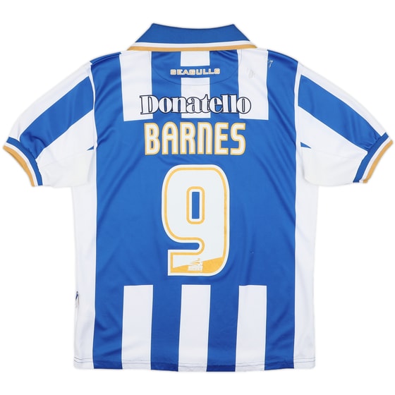 2011-13 Brighton Home Shirt Barnes #9 - 6/10 - (S)