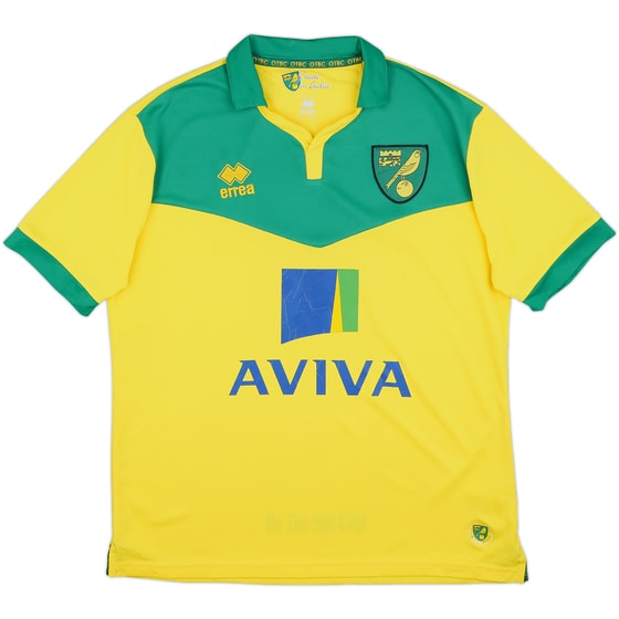 2014-15 Norwich Home Shirt - 6/10 - (M)