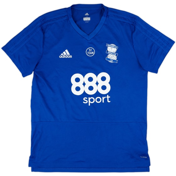 2017-18 Birmingham City Player Issue adidas Training Shirt - 7/10 - (M)