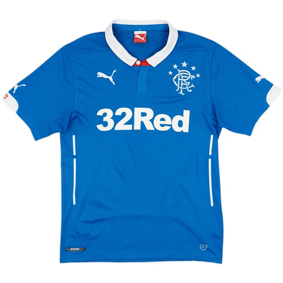 2014-15 Rangers Home Shirt - 8/10 - (S)
