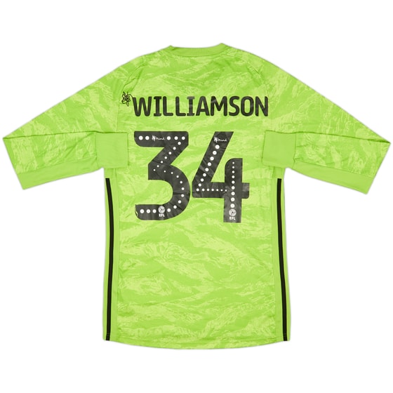 2018-19 Ipswich GK Shirt Williamson #34 - 5/10 - (S)