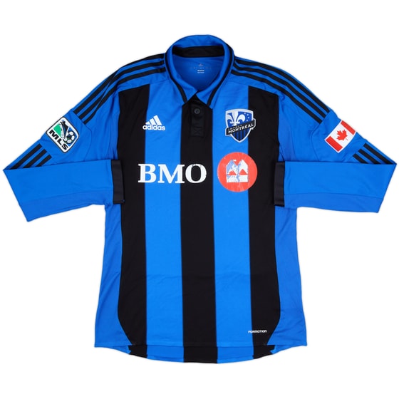 2013-14 Montreal Impact Authentic Home L/S Shirt - 3/10 - (L)