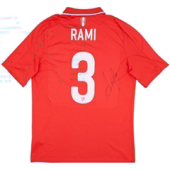 2015-16 Sevilla Signed Away Shirt Rami #3 - 8/10 - (L)