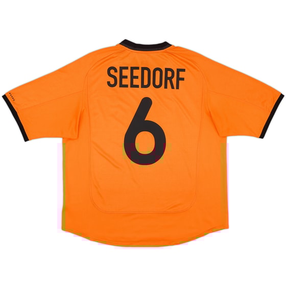 2000-02 Netherlands Home Shirt Seedorf #6 - 9/10 - (XL)