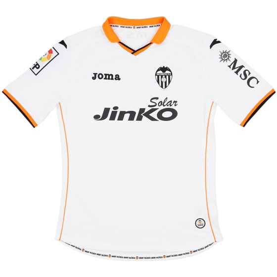 2013-14 Valencia Home Shirt - 9/10 - (M)