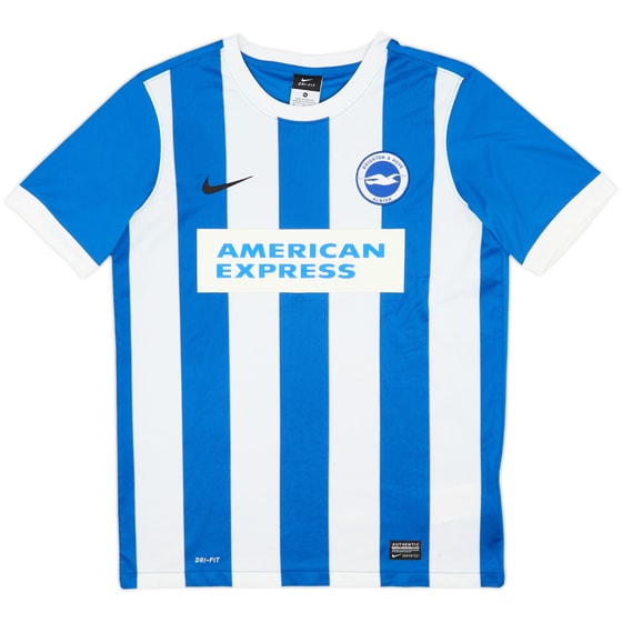 2014-16 Brighton Home Shirt - 7/10 - (XL.Boys)
