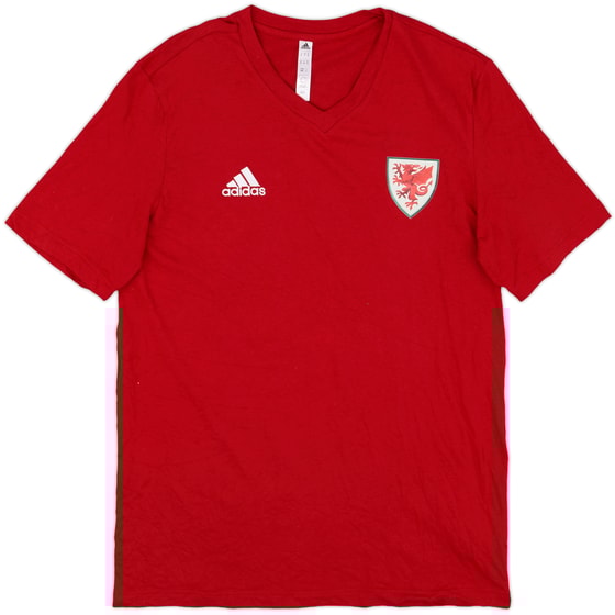 2022-23 Wales adidas Cotton Tee - 8/10 - (M)