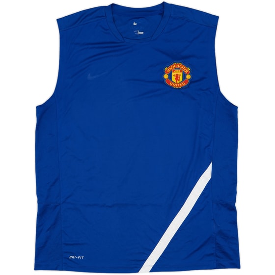 2011-12 Manchetser United Nike Training Vest - 4/10 - (XL)