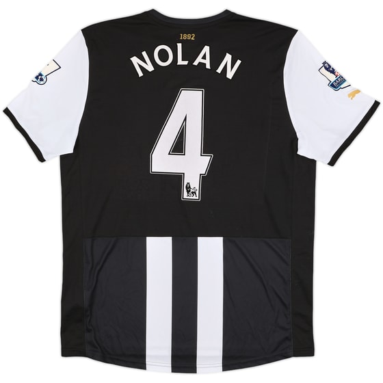 2011 Newcastle Home Shirt Nolan #4 - 7/10 - (XL)