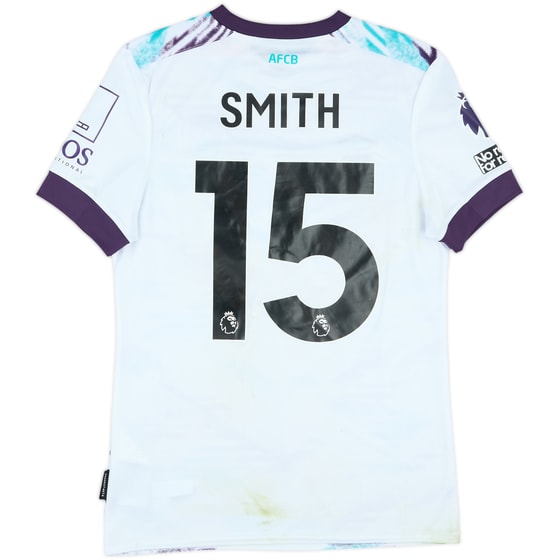 2024-25 Bournemouth Match Worn Away Shirt Smith #15
