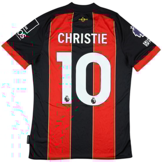 2024-25 Bournemouth Match Issue Home Shirt Christie #10