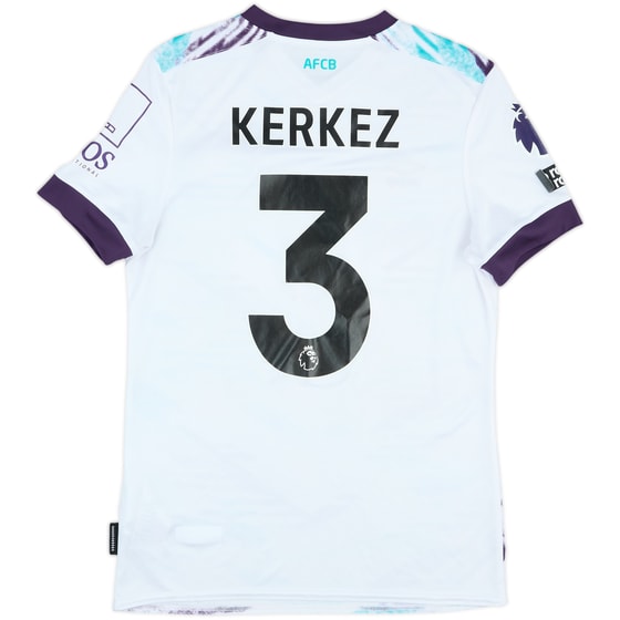 2024-25 Bournemouth Match Issue Away Shirt Kerkez #3