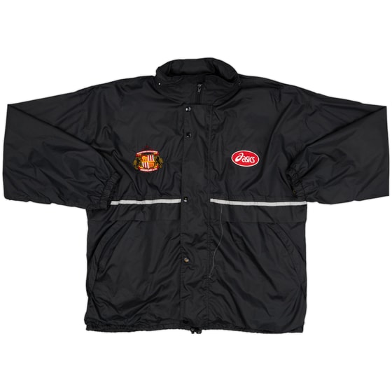 1997-98 Sunderland Asics Hooded Rain Jacket - 8/10 - (M)