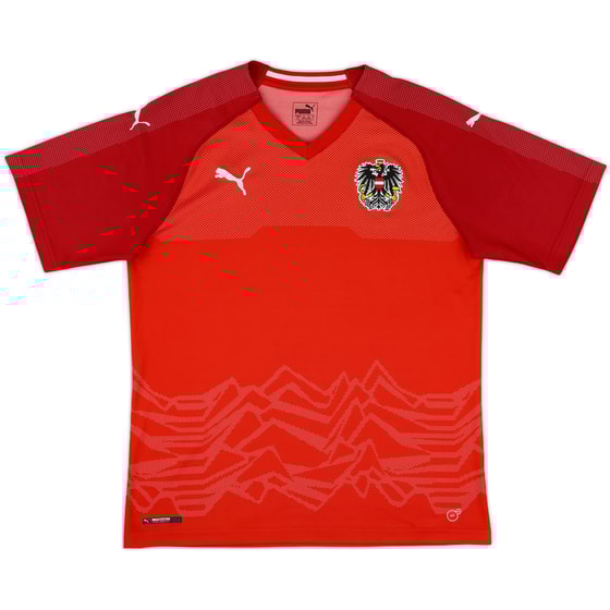 2018-19 Austria Home Shirt - 8/10 - (L)