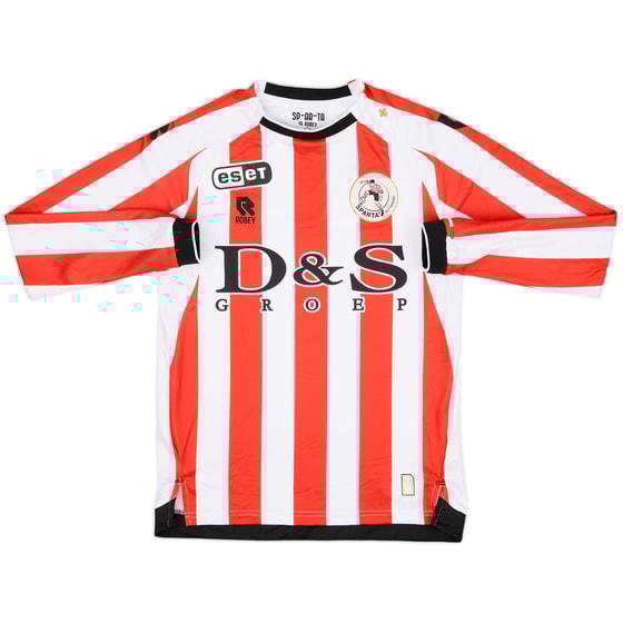 2021-22 Sparta Rotterdam Home L/S Shirt - 8/10 - (S)