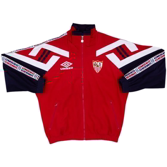 1998-99 Sevilla Umbro Track Jacket - 8/10 - (M)