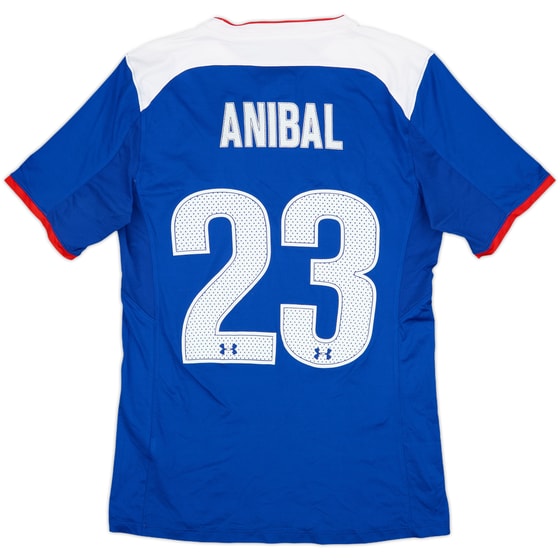 2014 Cruz Azul Club World Cup Home Shirt Anibal #23 - 9/10 - (M)