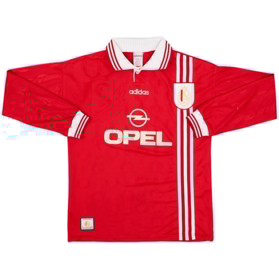 1996-97 Standard Liege Home L/S Shirt - 8/10 - (L.Boys)