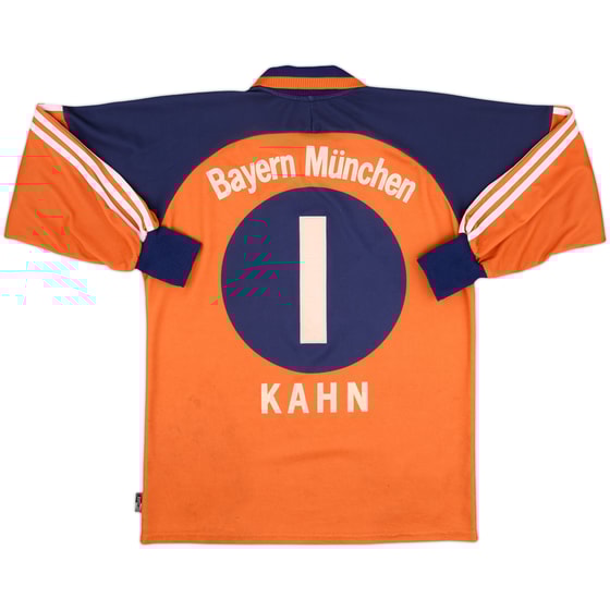 2000-01 Bayern Munich GK Shirt Kahn #1 - 7/10 - (S)