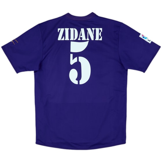 2001 Real Madrid Third Shirt Zidane #5 - 8/10 - (L)