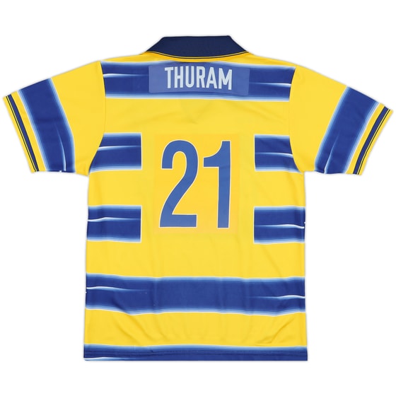 1998-99 Parma Basic Home Shirt Thuram #21 - 8/10 - (XL.Boys)