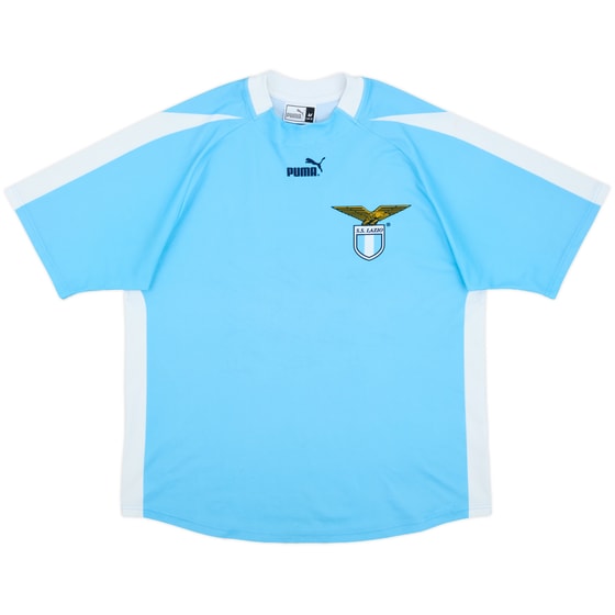 2003-04 Lazio Signed Home Shirt - 7/10 - (M)