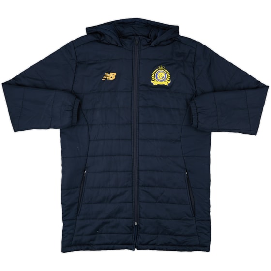 2017-18 Al Nassr New Balance Padded Bench Coat - 8/10 - (L)