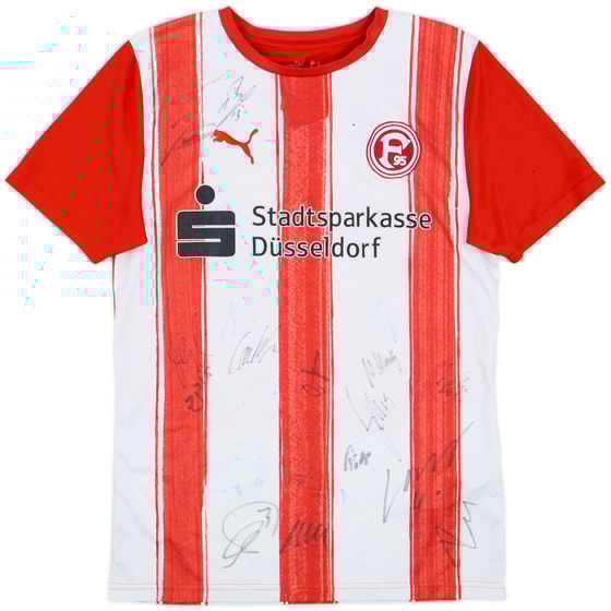2010-11 Fortuna Dusseldorf Signed Home Shirt - 8/10 - (L.Boys)