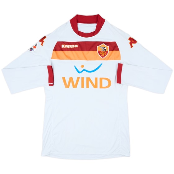 2009-10 Roma Away L/S Shirt - 5/10 - (M)