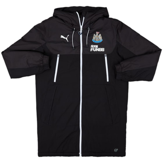 2019-20 Newcastle United Puma Padded Bench Coat - 8/10 - (M)