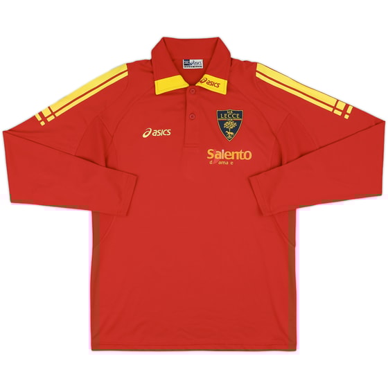 2006-07 Lecce Asics L/S Polo Shirt - 7/10 - (S)