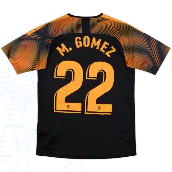 2019-20 Valencia Away Shirt M. Gomez #22 (S)