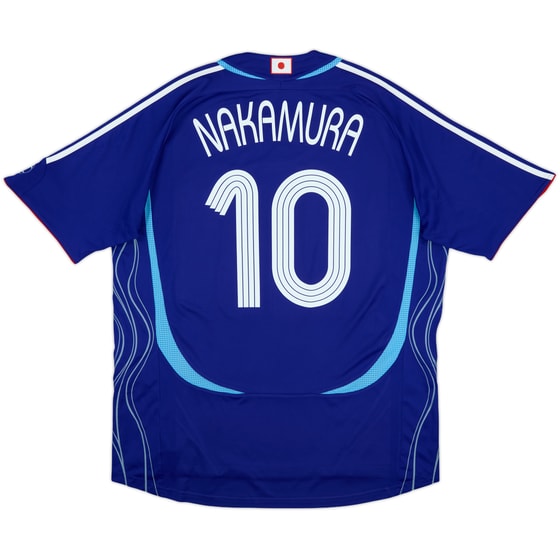 2006-08 Japan Home Shirt Nakamura #10 - 8/10 - (XL)