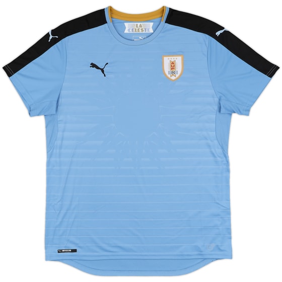 2016-17 Uruguay Home Shirt - 10/10 - (XL)